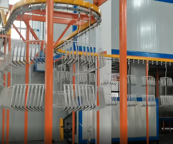 Small hardware powder coating 