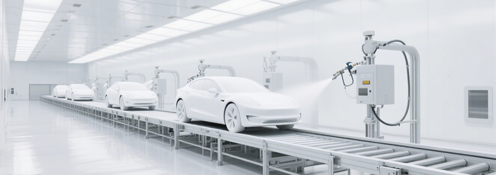 Comprehensive Innovation Plan for Powder Spray Line