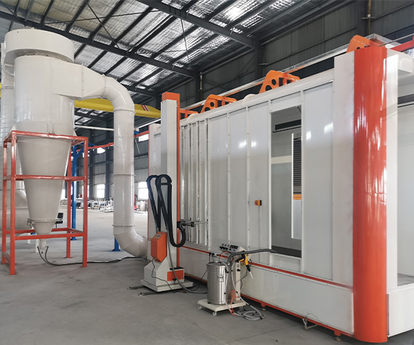 Powder coating assembly l