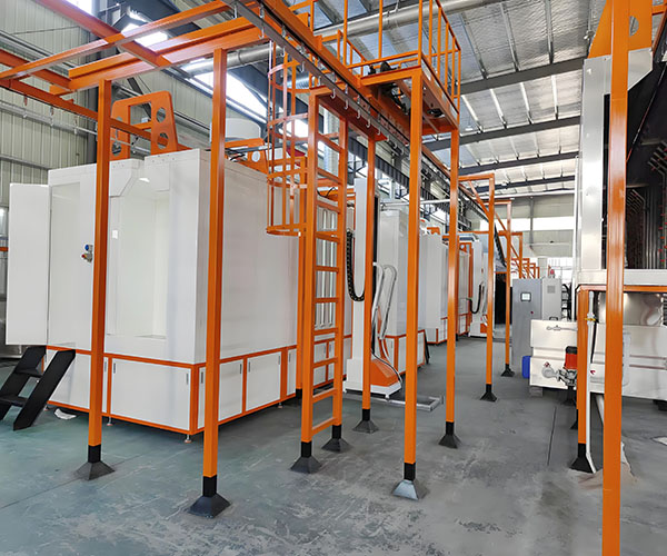 Design of powder coating line for 3C ele